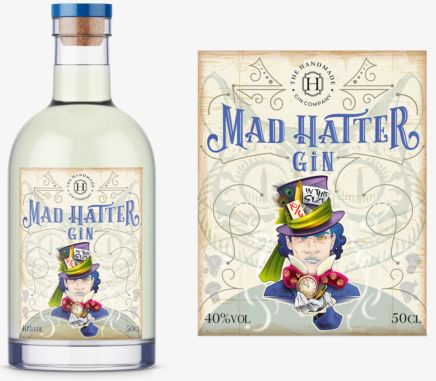 Label Design by WHollis63 for The Handmade Gin Company | Design #21352792