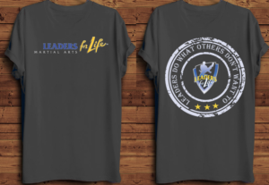  t-shirt for Leaders for life Martial arts | T-Shirt-Design von creative gravity