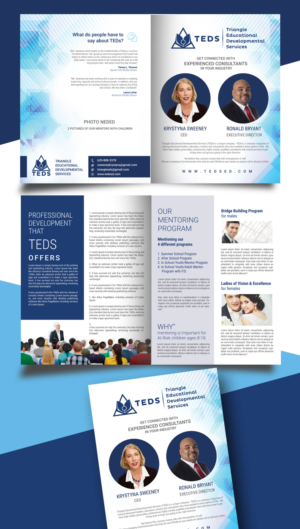 Design de Brochure par uk pour Triangle Educational Developmental Services | Design : #21307665