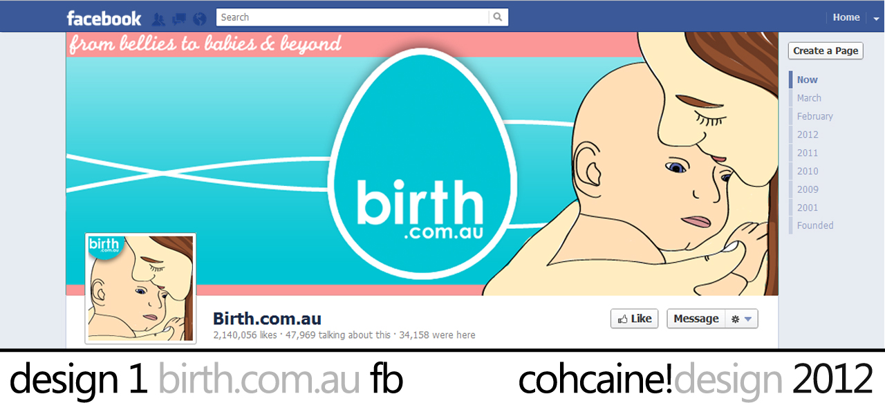Facebook Design by cohcaine design for this project | Design #693517
