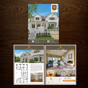 Luxury Residential Real Estate Flyer | Diseño de Flyer por - SWING -