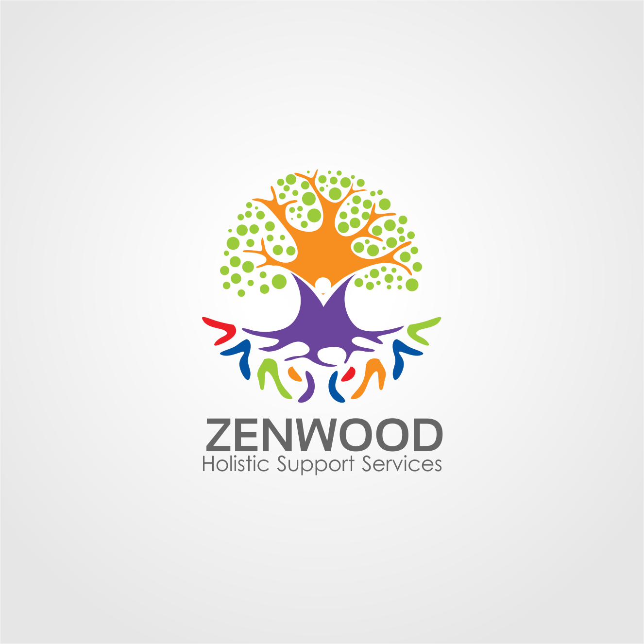 Logo Design by Arham Hidayat for Zenwood Holistic Support Services | Design #21330418