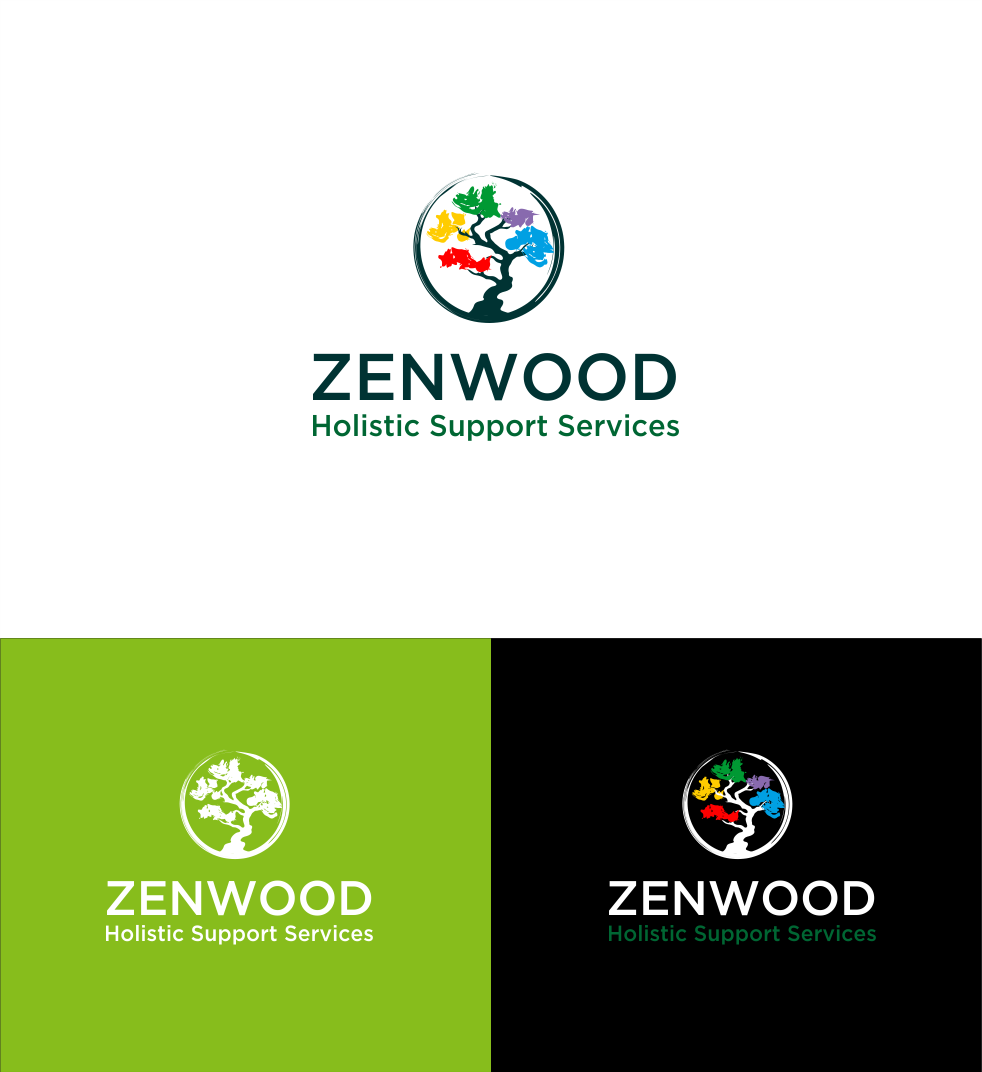 Logo Design by *mary for Zenwood Holistic Support Services | Design #21309299