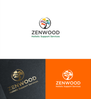 Logo Design by *mary for Zenwood Holistic Support Services | Design: #21309300