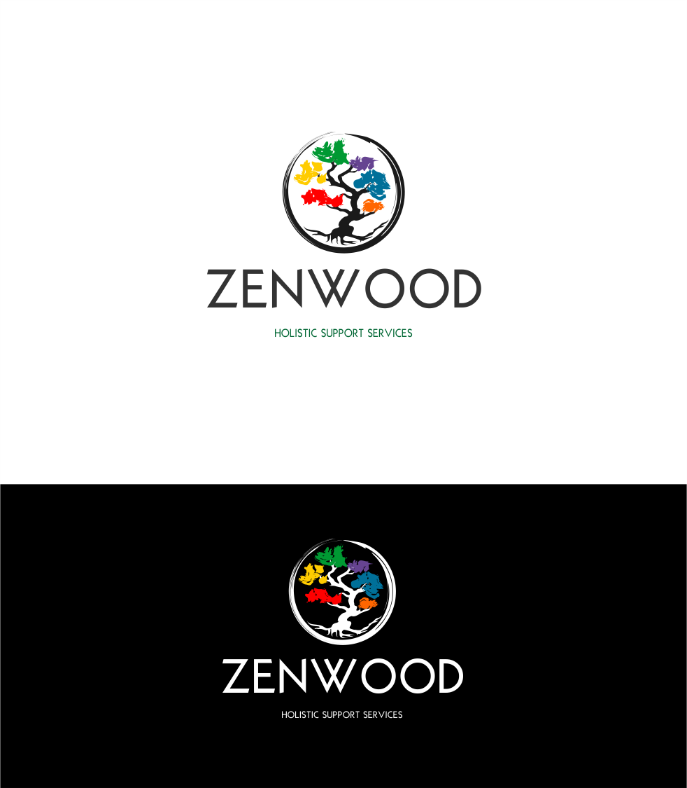 Logo Design by *mary for Zenwood Holistic Support Services | Design #21316971