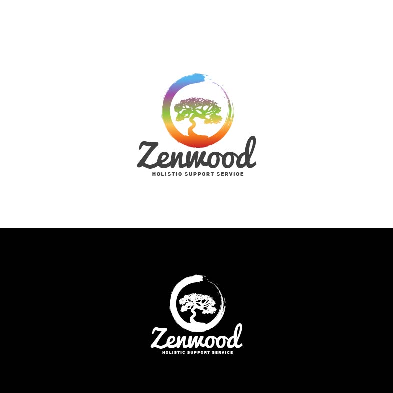 Logo Design by Idwan Design for Zenwood Holistic Support Services | Design #21307083