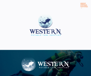 Western potable tank services | Logo Design by step forward 2