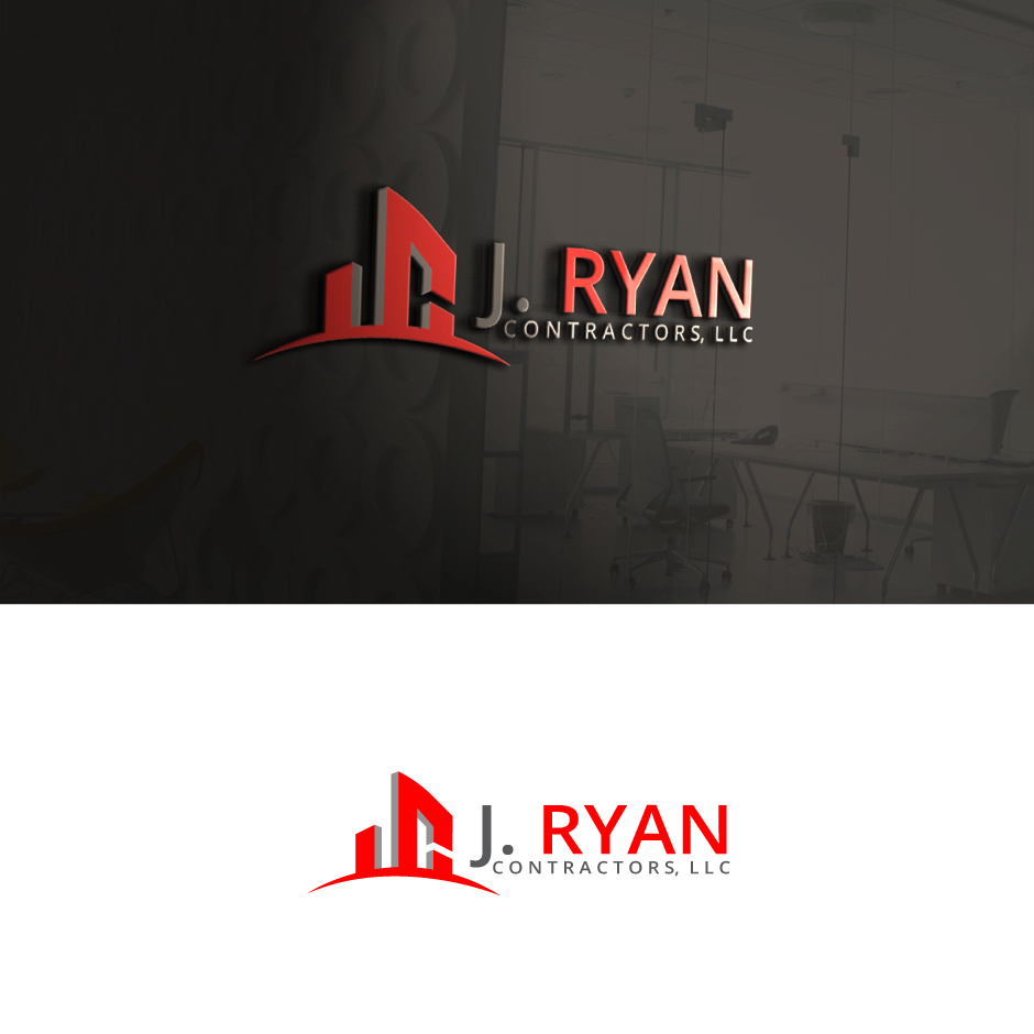 Logo Design by Vision Exalt Technology for J. Ryan Contractors, LLC | Design #21319588