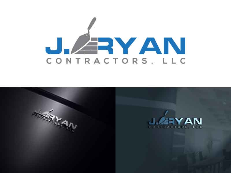 Diseño de Logo por logindesign 3 para J. Ryan Contractors, LLC | Diseño #21308326