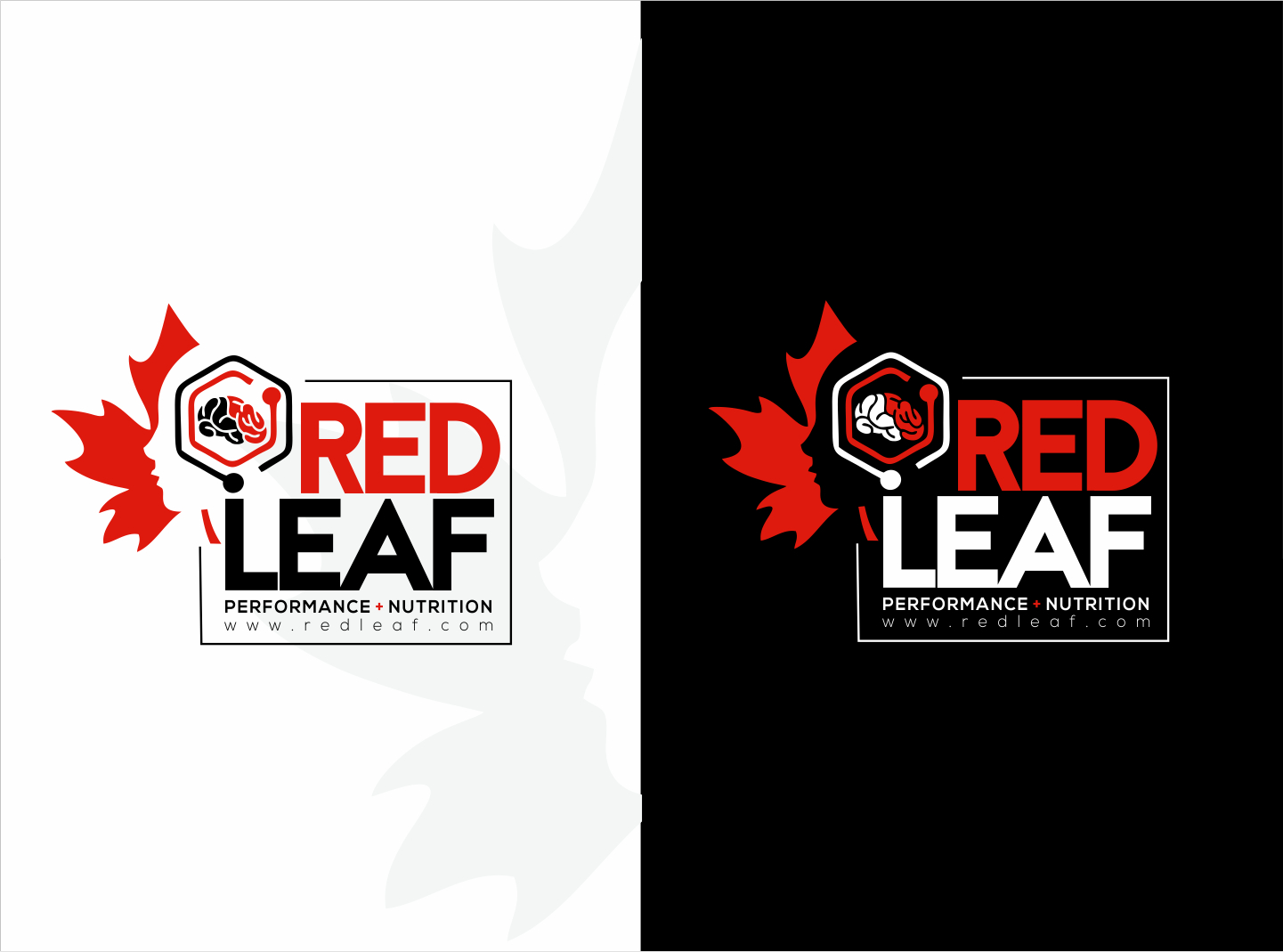 Logo Design by nikkiblue for Red Leaf Performance and Nutrition | Design #21310978