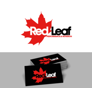 Logo-Design von trufya für Red Leaf Performance and Nutrition | Design: #21314173