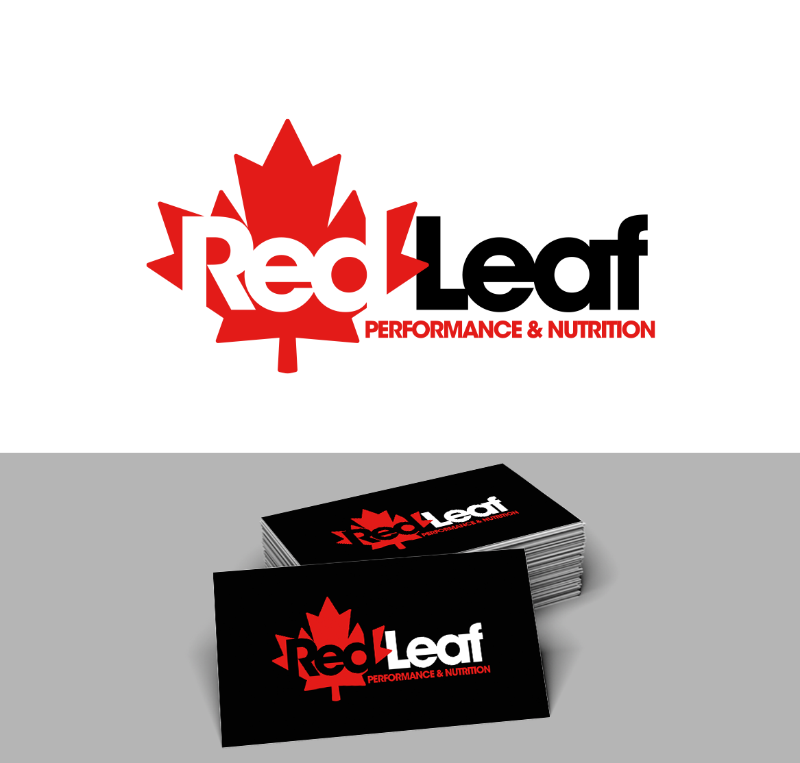 Logo Design by trufya for Red Leaf Performance and Nutrition | Design #21374100
