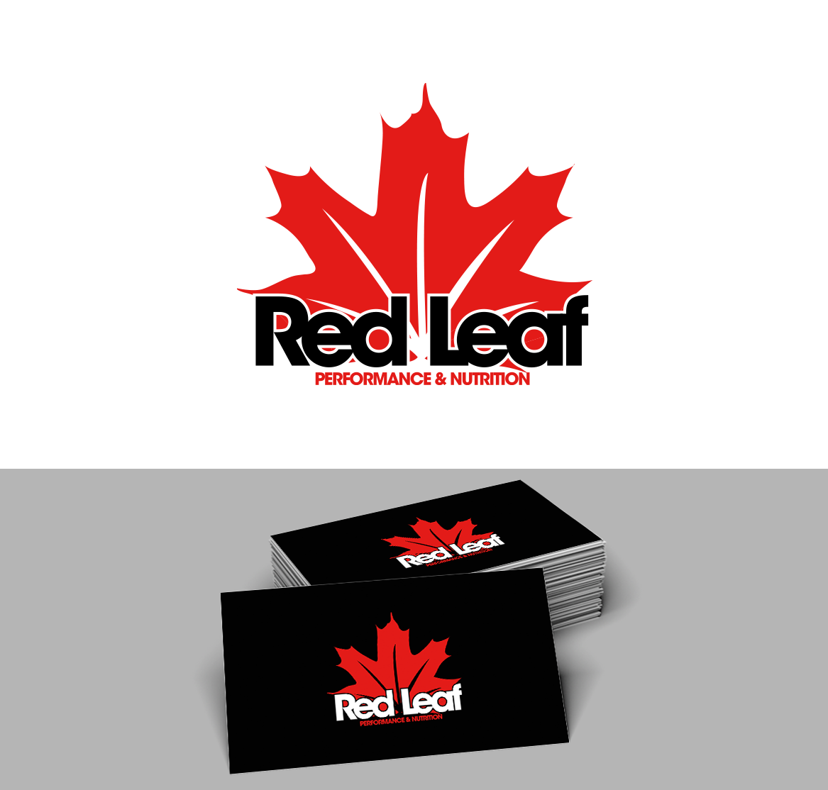 Logo Design by trufya for Red Leaf Performance and Nutrition | Design #21383034