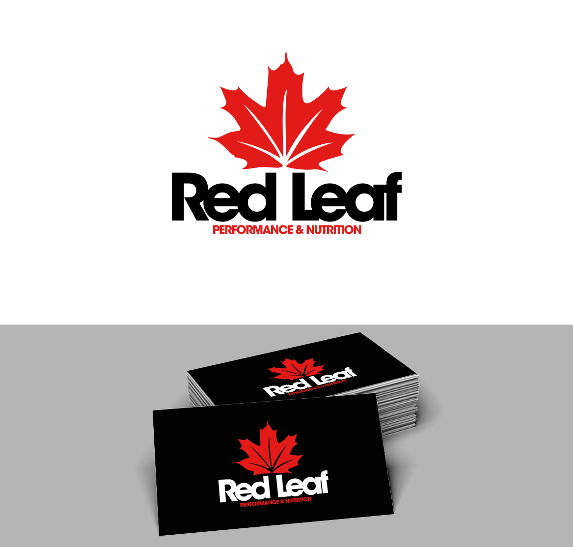 Logo Design by trufya for Red Leaf Performance and Nutrition | Design #21383041