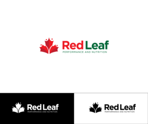 Red Leaf Performance and Nutrition | Logo Design by larismanis