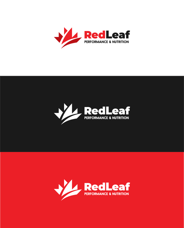 Logo Design by DonJ for Red Leaf Performance and Nutrition | Design #21313625