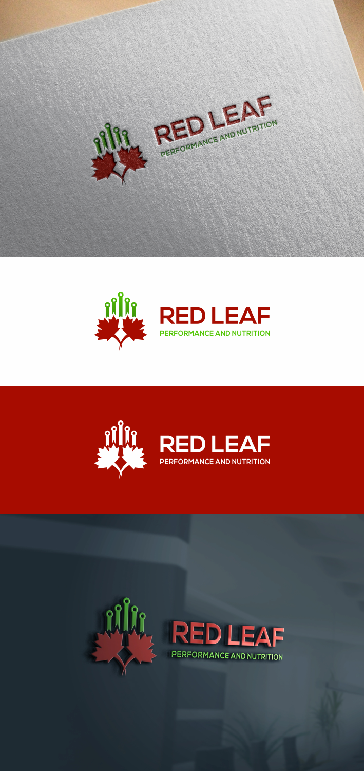 Logo Design by aqilazhifara for Red Leaf Performance and Nutrition | Design #21306580