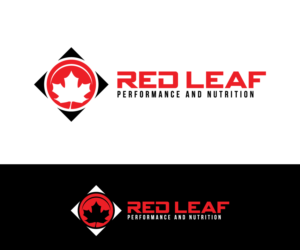 Logo-Design von designmind78 für Red Leaf Performance and Nutrition | Design: #21309149