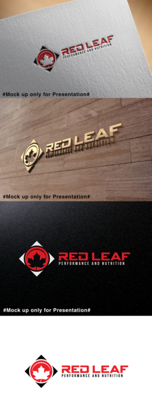 Logo-Design von designmind78 für Red Leaf Performance and Nutrition | Design: #21309150