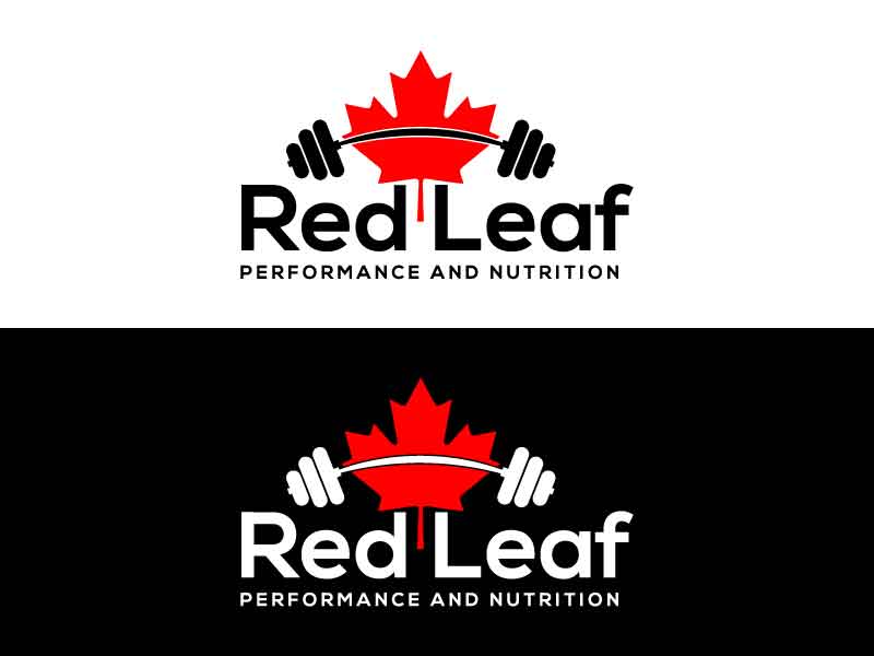 Logo Design by logindesign 3 for Red Leaf Performance and Nutrition | Design #21309463