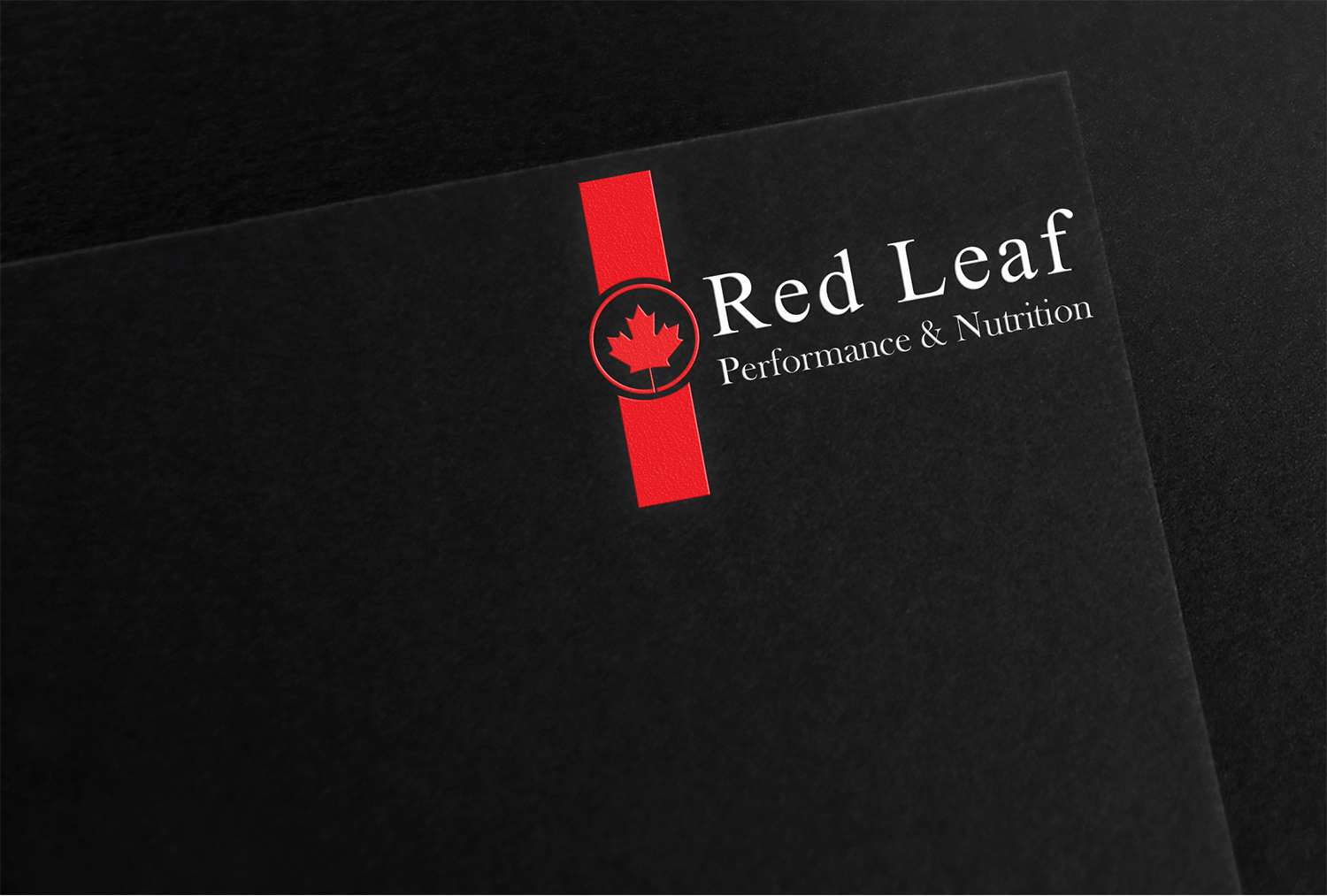 Logo Design by Akashthapliyal for Red Leaf Performance and Nutrition | Design #21312152