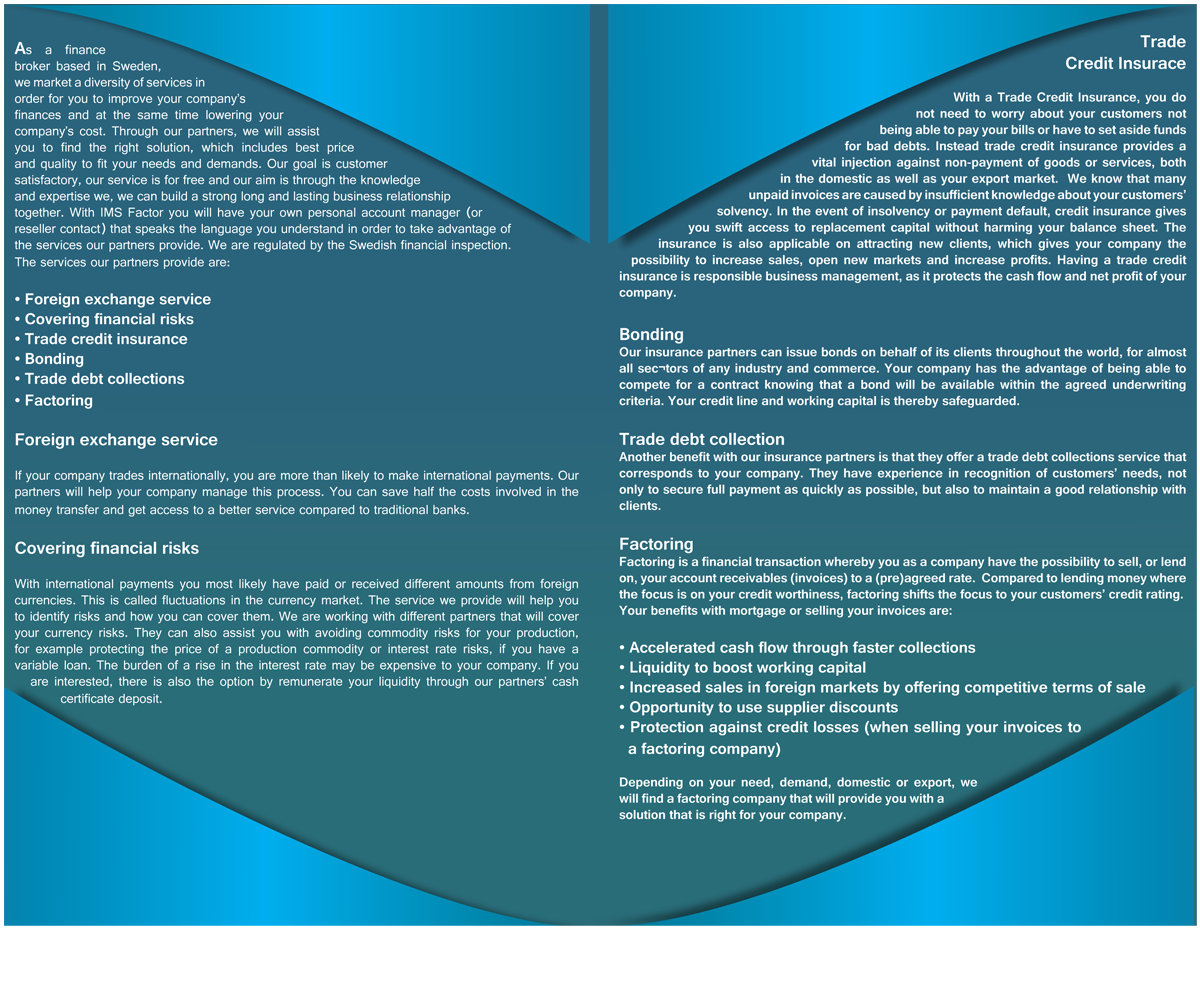 Diseño de Brochure por Swdesign para este proyecto | Diseño #2940850