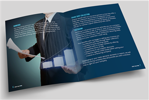 Financial Broker firm looking for Brochure design/Pdf-document | Broschüren-Design von lookedaeng