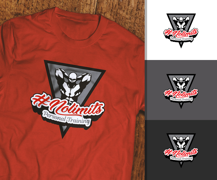 Logo Design by Greedin for #Nolimits Personal Training | Design #21338587
