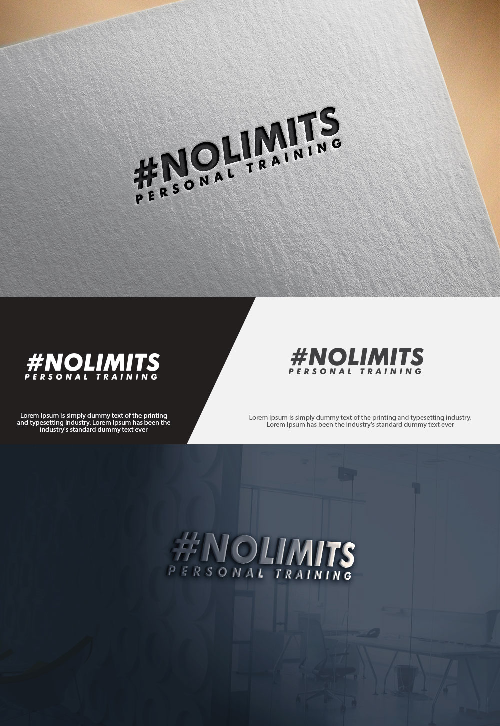 Logo Design by abdulhadi22 for #Nolimits Personal Training | Design #21311841