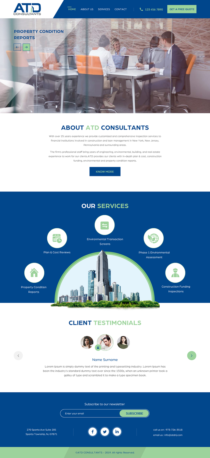 Web Design by rightway for this project | Design #21318492