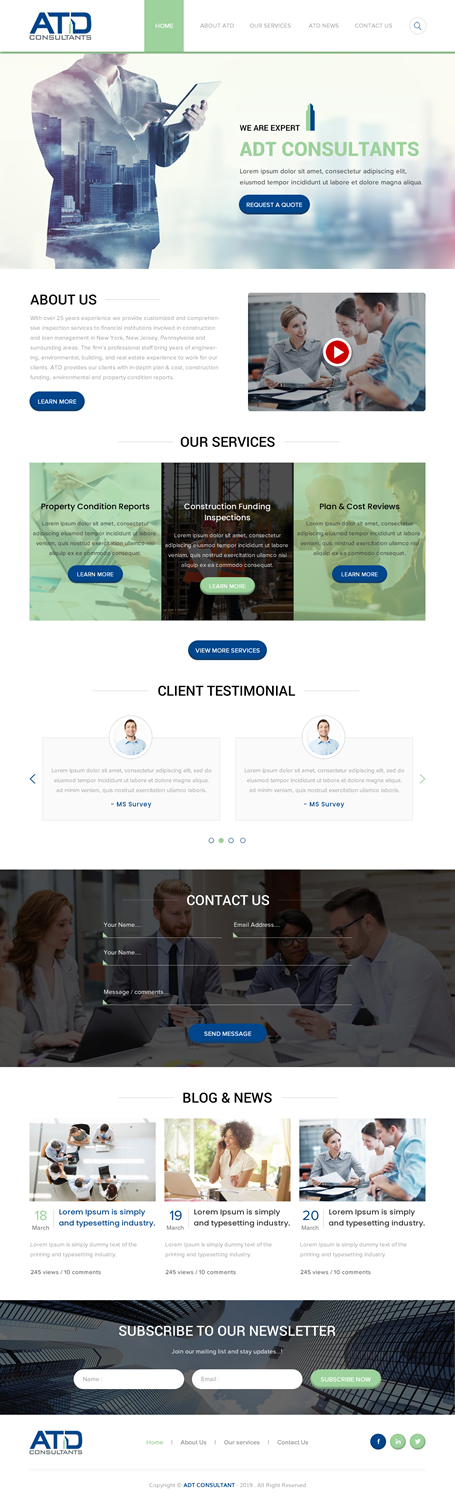 Web Design by rightway for this project | Design #21318520