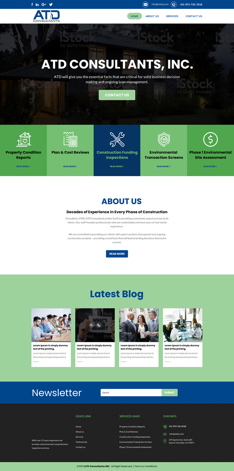 Web Design by rightway for this project | Design #21318521