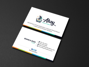 Business Card Design by Creations Box 2015 for this project | Design #21320598