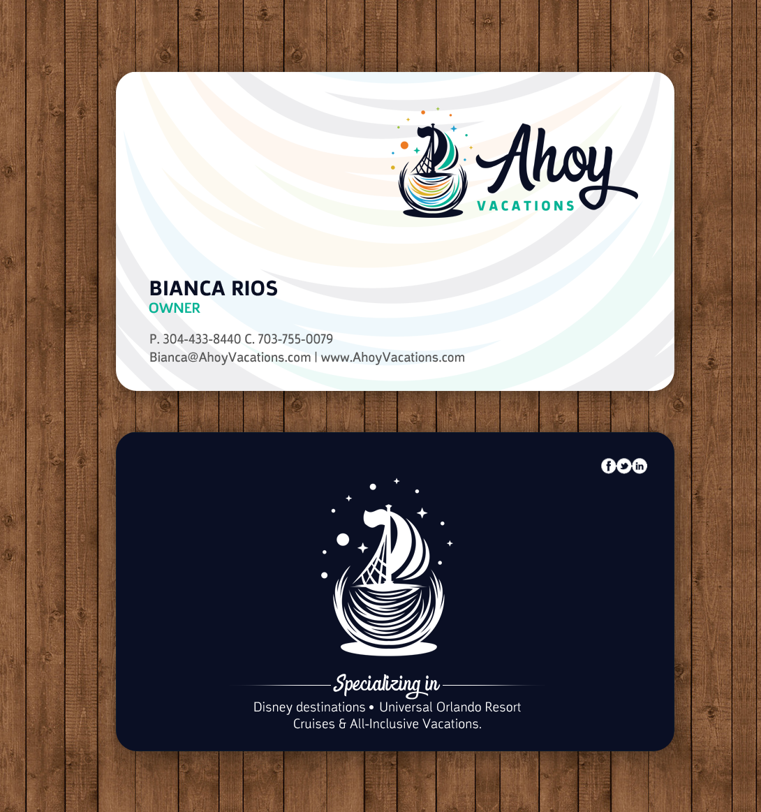 Business Card Design by chandrayaan.creative for this project | Design #21319176
