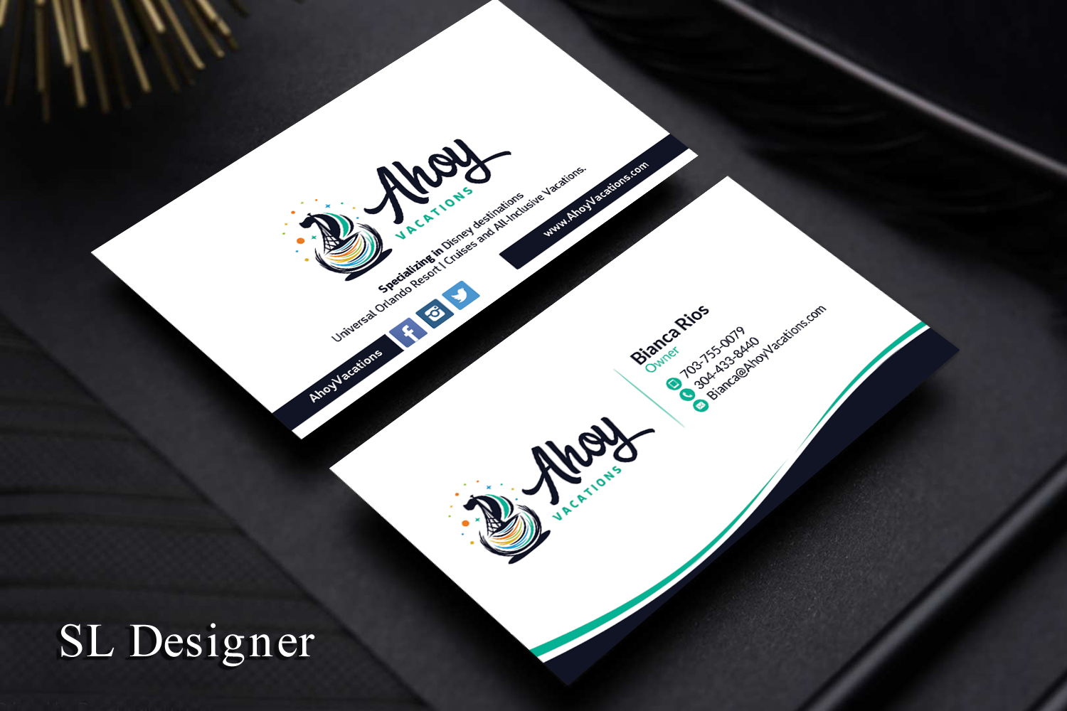 Business Card Design by SL Designer for this project | Design #21319303