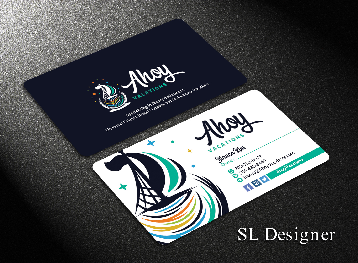 Business Card Design by SL Designer for this project | Design #21319327