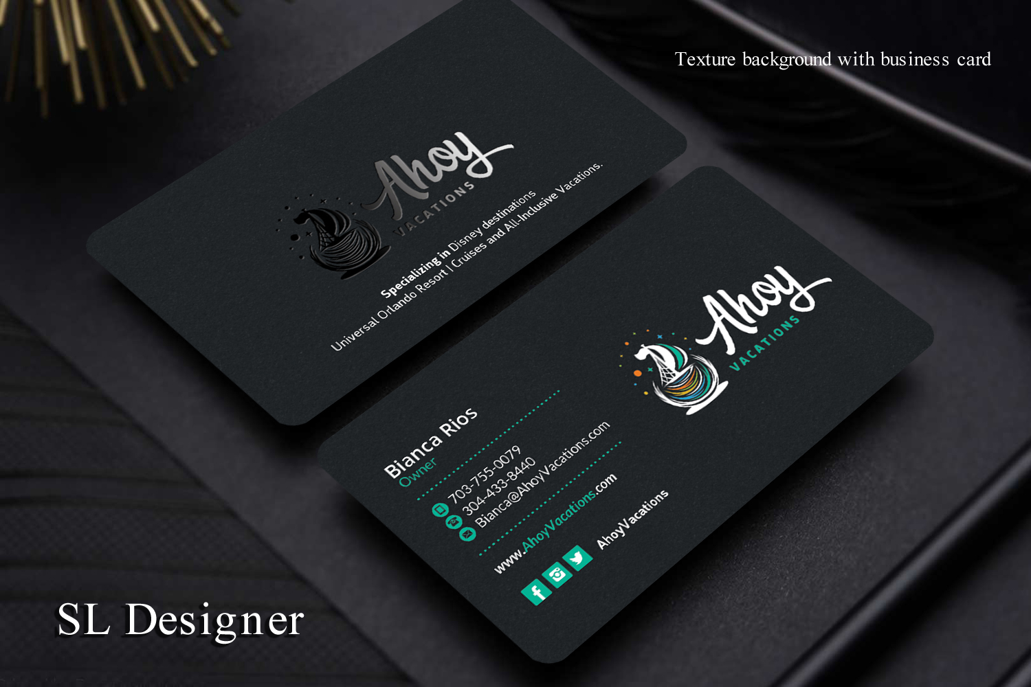 Business Card Design by SL Designer for this project | Design #21319329
