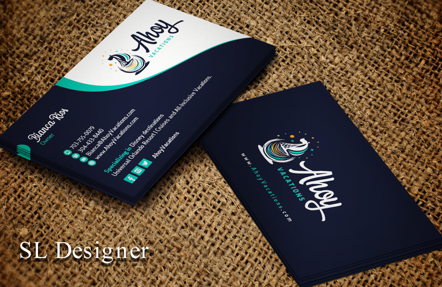 Business Card Design by SL Designer for this project | Design #21319342