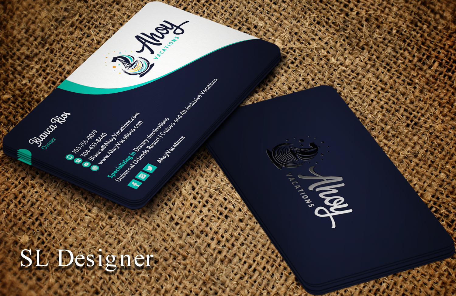 Business Card Design by SL Designer for this project | Design #21319343