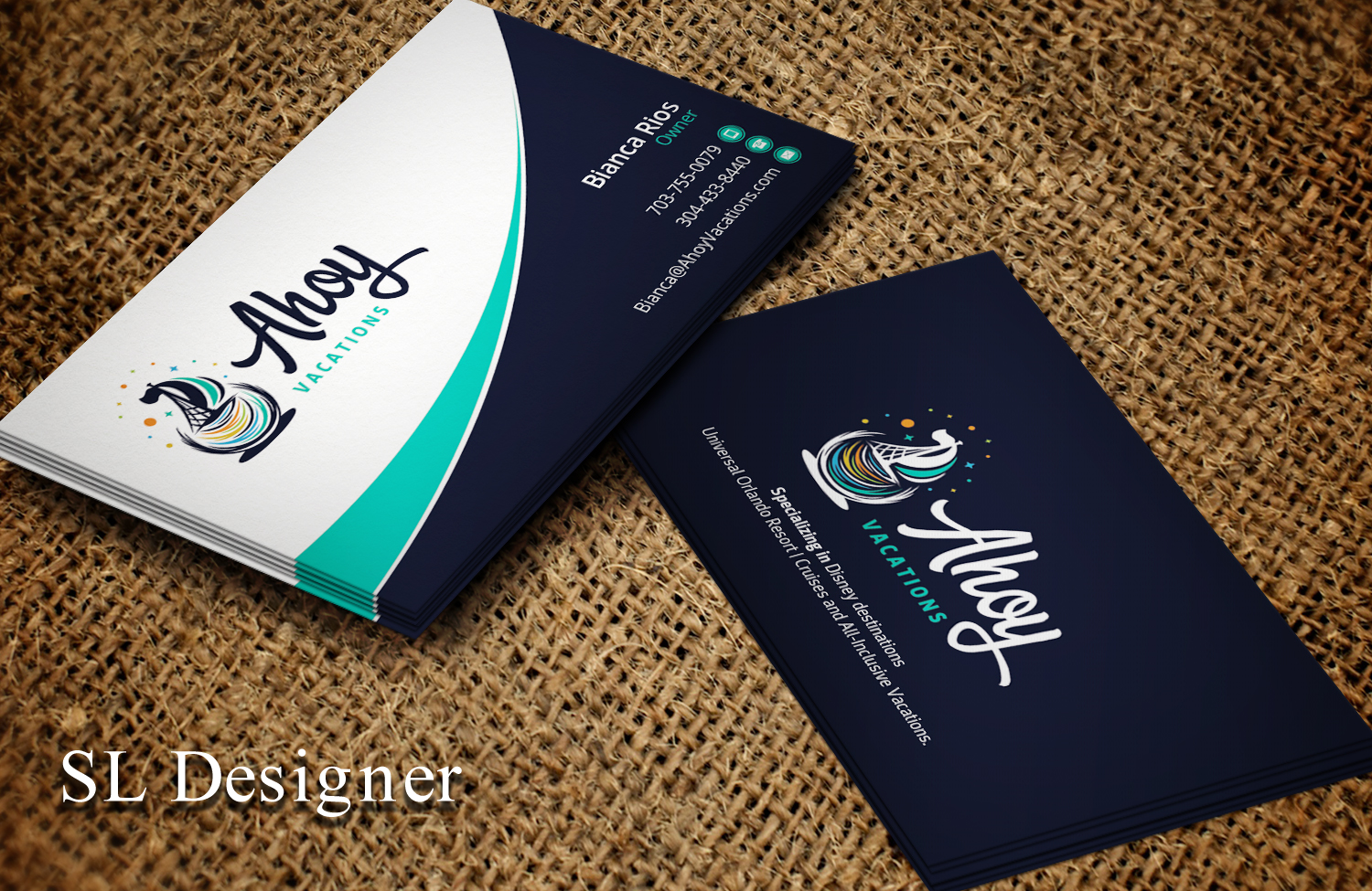 Business Card Design by SL Designer for this project | Design #21319347