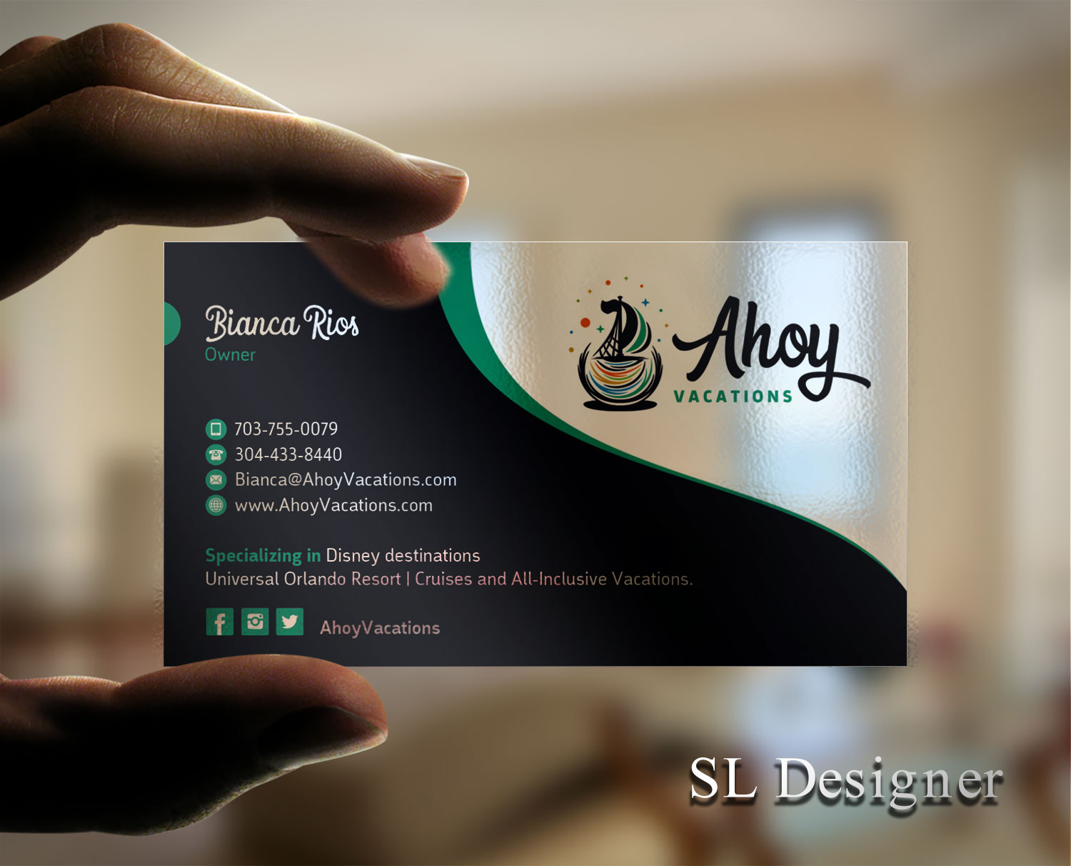 Design de Carte de Visite par SL Designer pour ce projet | Design #21319348