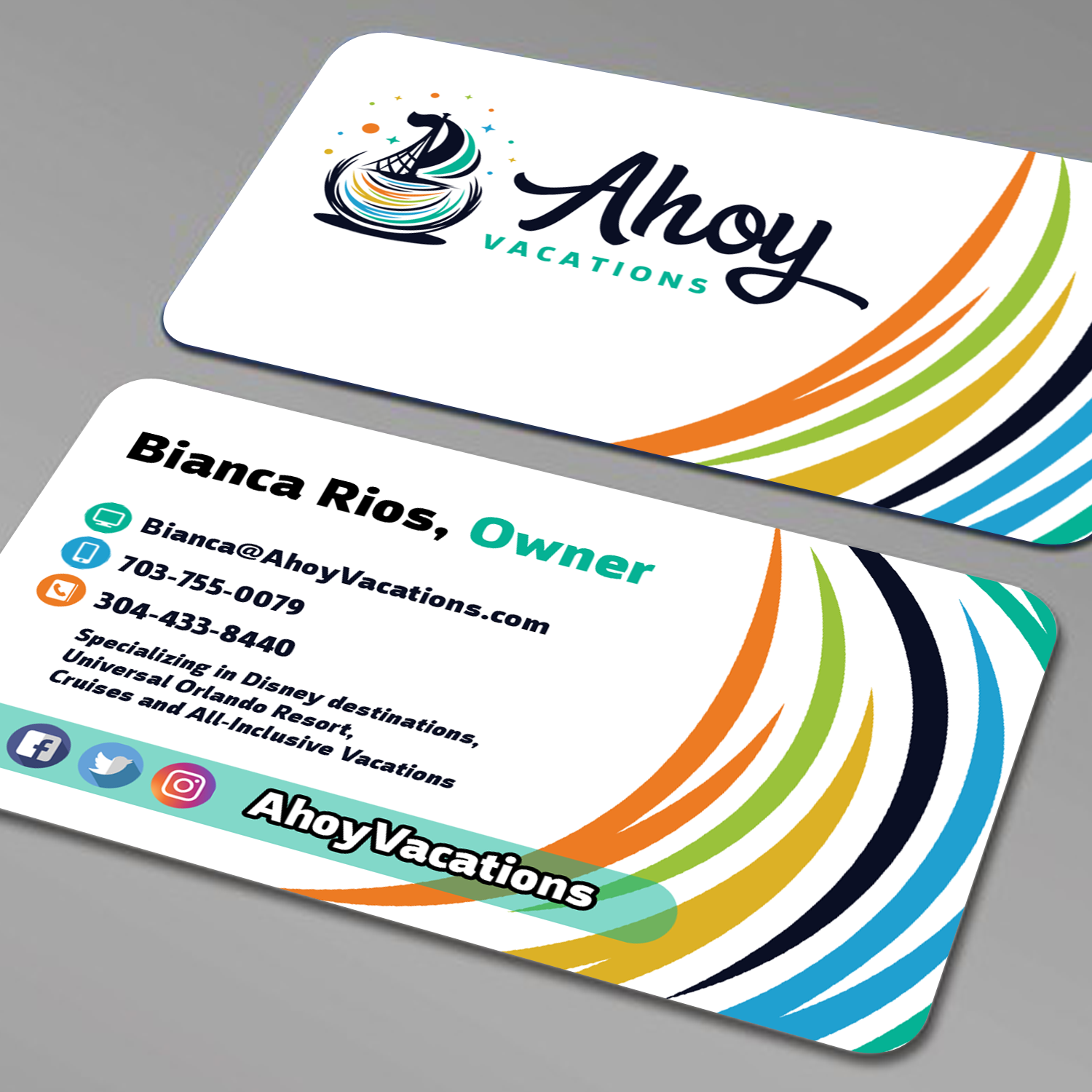 Business Card Design by nofal 2 for this project | Design #21314176