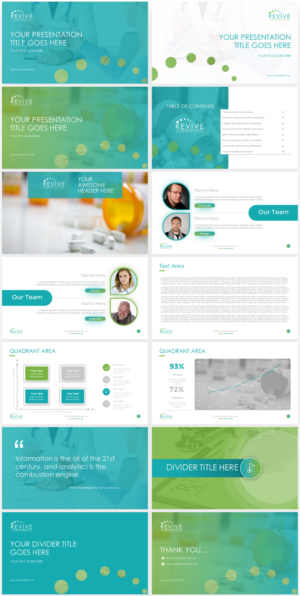 PowerPoint Template for Revive | Design de PowerPoint par Imazing