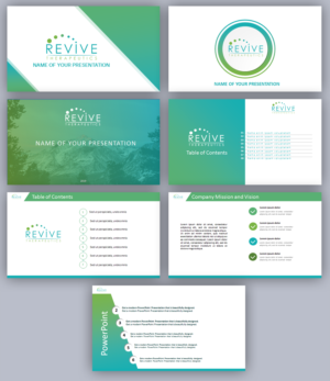 PowerPoint Template for Revive | Design de PowerPoint par IndreDesign