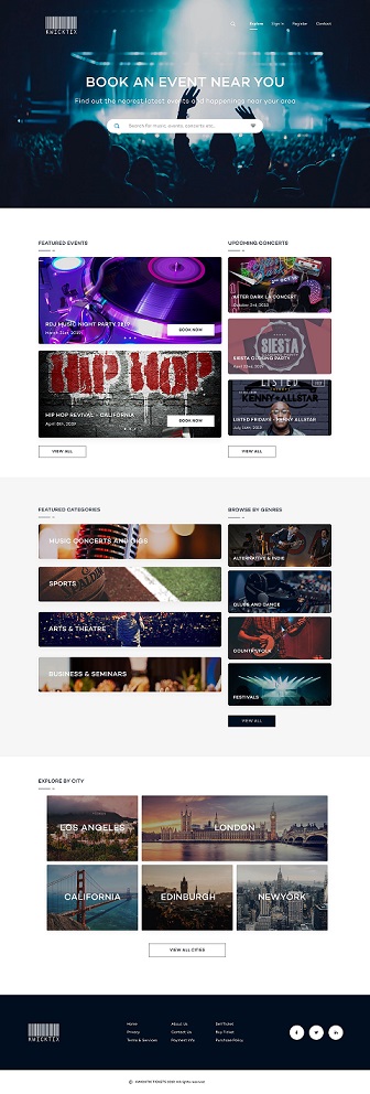 Web Design by 5SD solutions for kwicktix | Design #21334879