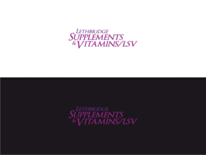 Lethbridge Supplements and Vitamins/ LSV | Logo Design by Atvento Graphics