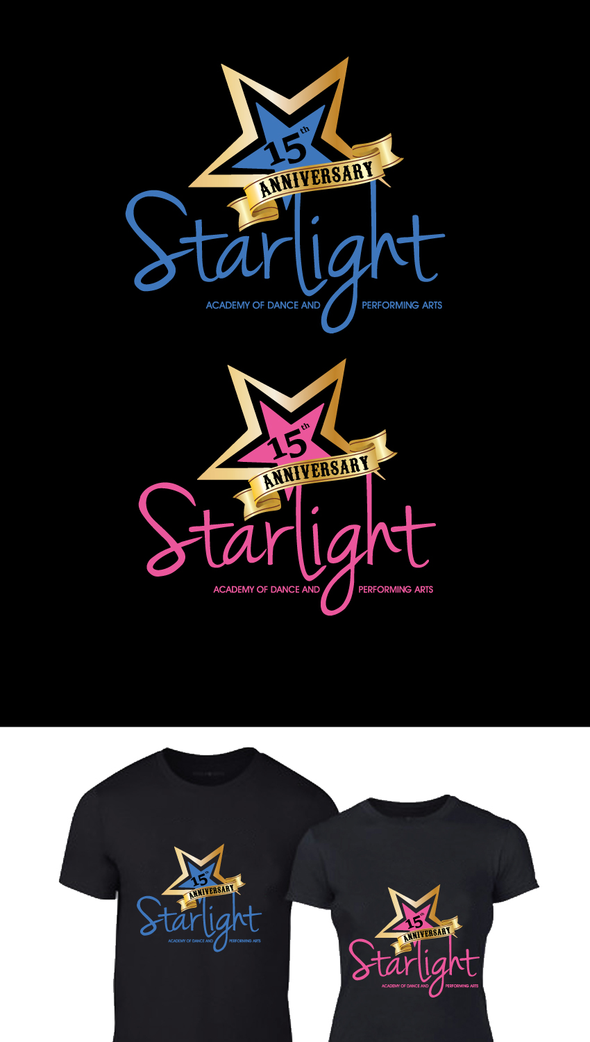 T-shirt Design by uk for Starlight Dance Academy | Design: #21334555