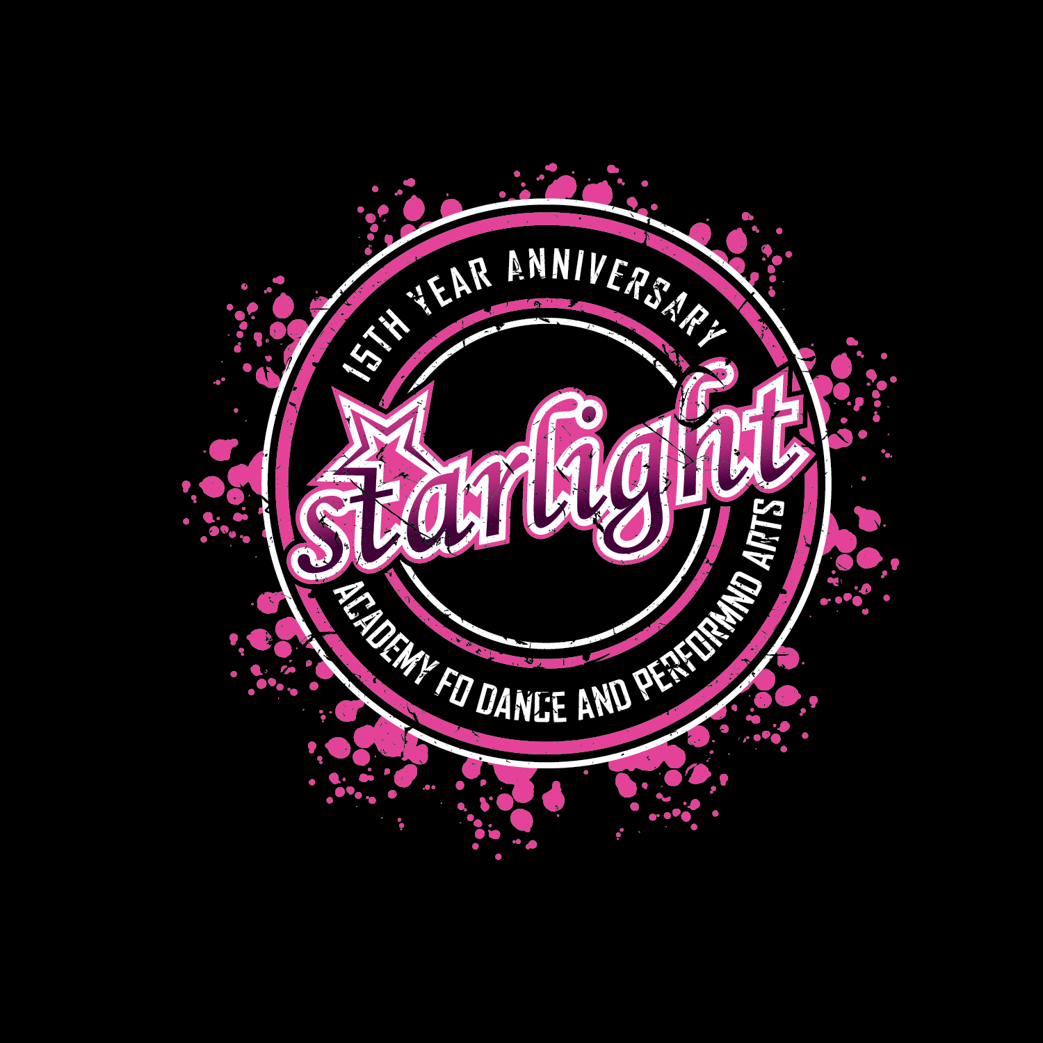 T-shirt Design by mekhfioui for Starlight Dance Academy | Design #21325100