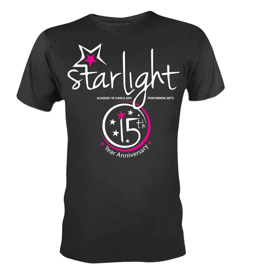 T-shirt Design by 75-R-P-Z for Starlight Dance Academy | Design #21321842