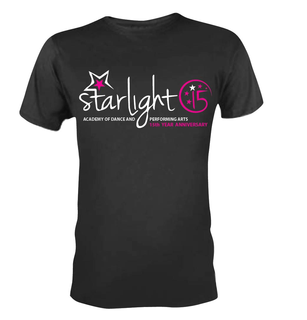 T-shirt Design by 75-R-P-Z for Starlight Dance Academy | Design #21321909